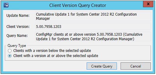 Configuration Manager Servicing Extension