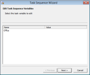 Collection variables Task Sequence