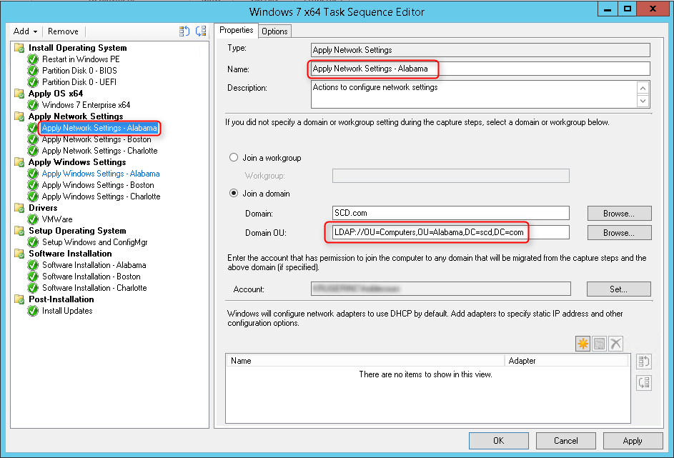 SCCM Collection variables Task Sequence