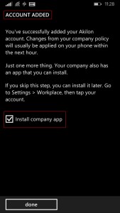SCCM Windows Phone device enrollment