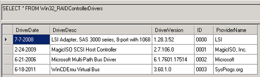 Configure SCCM 2012 to Inventory RAID Controller Drivers