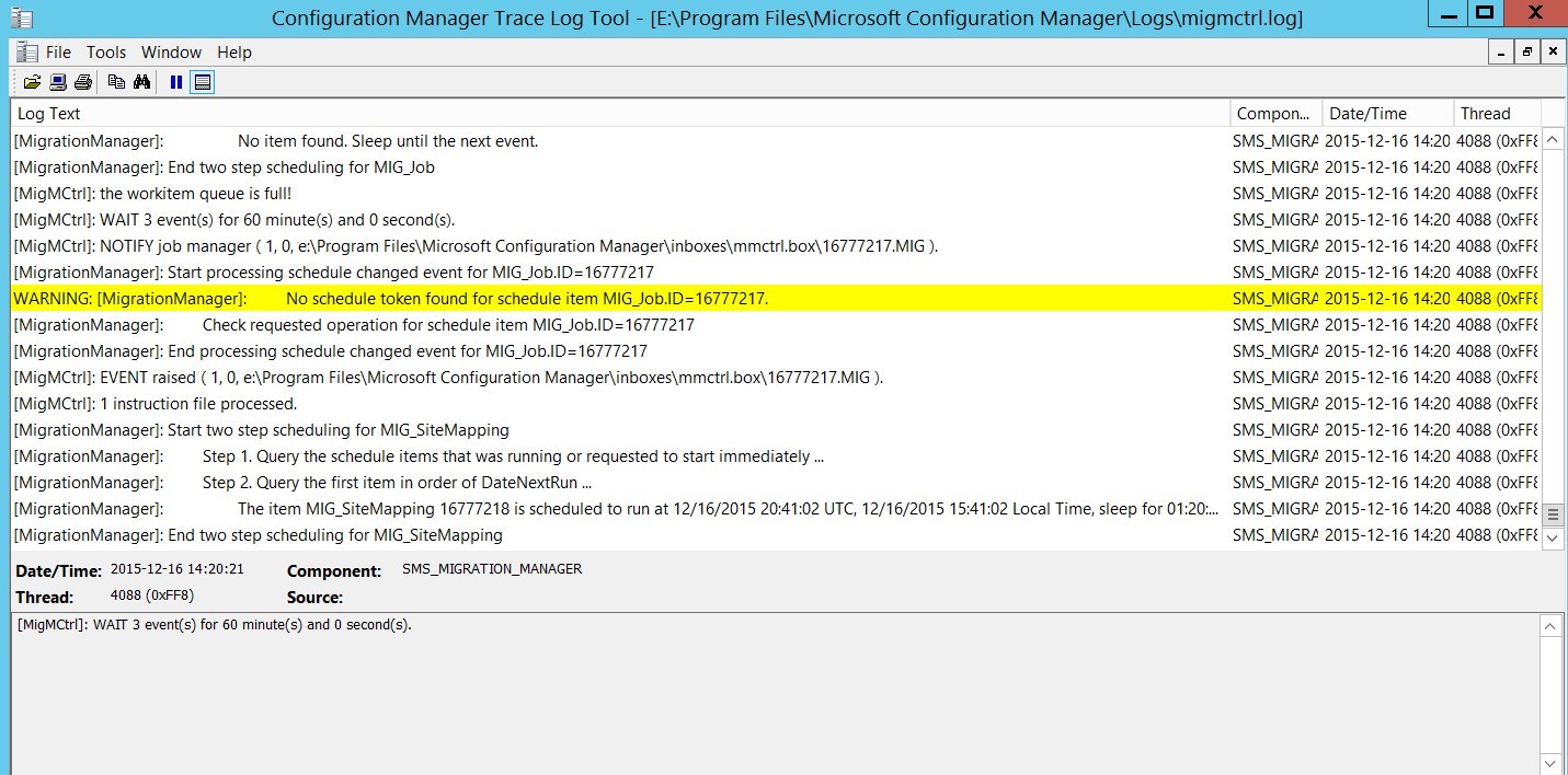 sccm 1511 migration