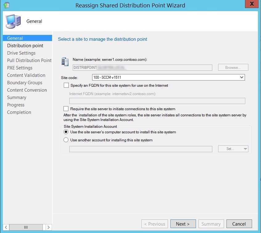 sccm 1511 migration