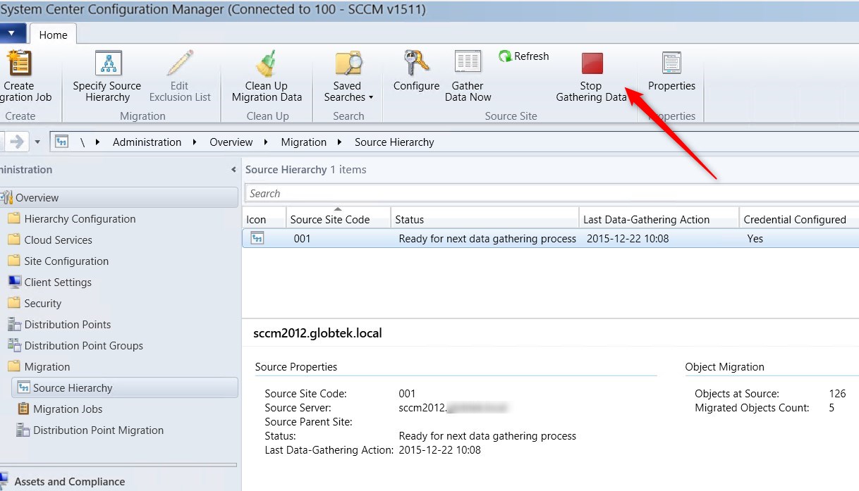 SCCM 1511 Migration