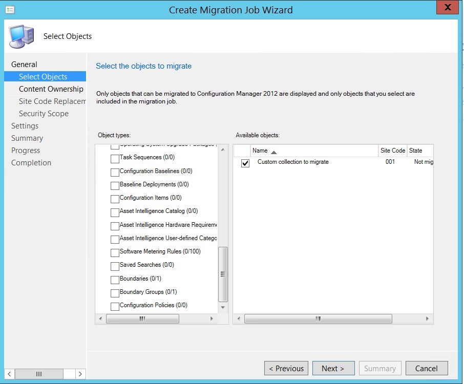 sccm 1511 migration