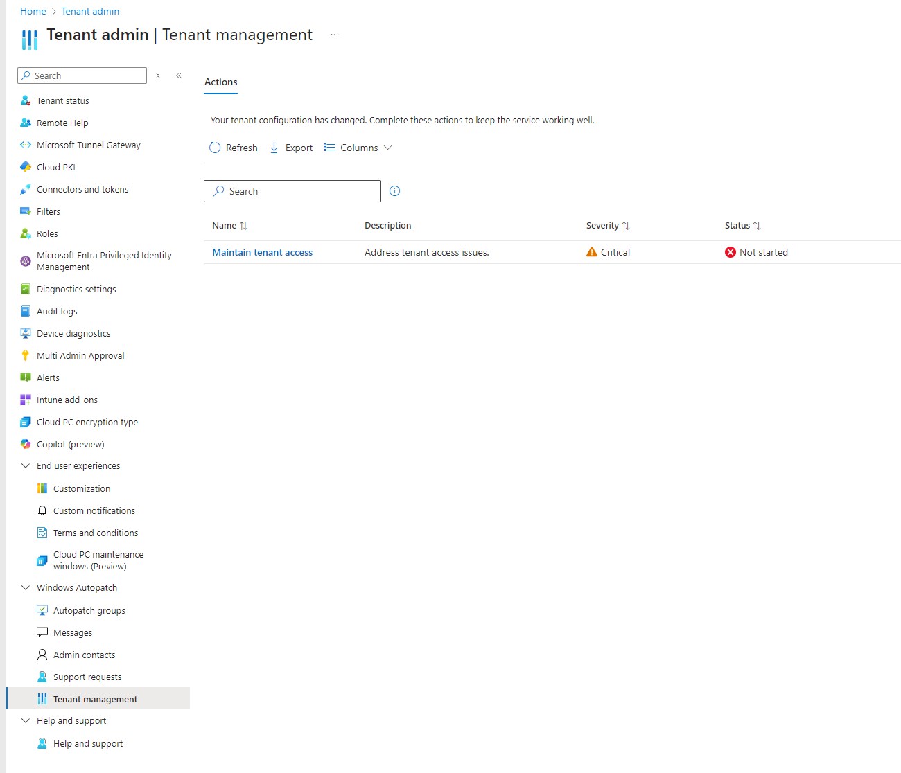Intune Windows Autopatch