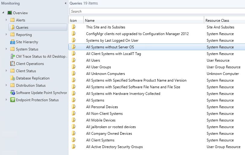 sccm deployment type cannot be deleted