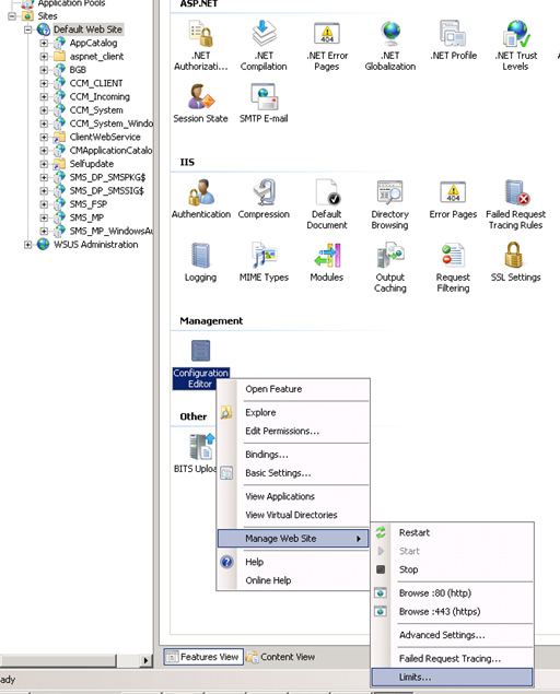 sccm slow distribution point