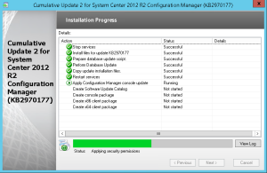 SCCM 2012 r2 CU2 installation guide