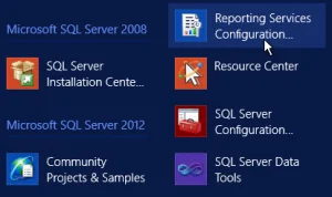 sccm 2012 reporting services