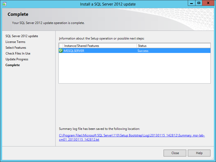 sccm 2012 sql install guide