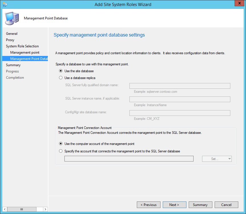 SCCM 2012 R2 Management Point Installation