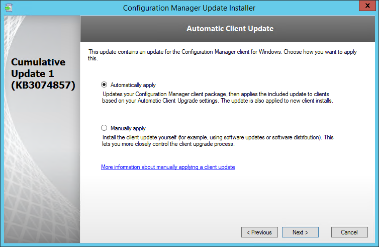 SCCM 2012 R2 SP1 CU1 Installation guide