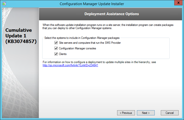 SCCM 2012 R2 SP1 CU1 Installation guide