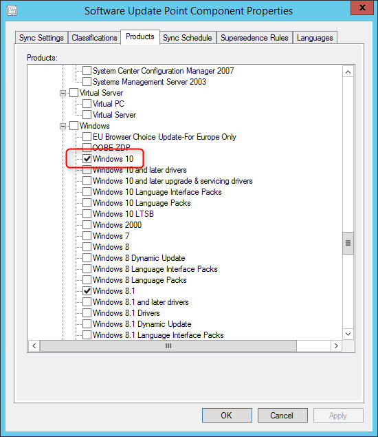 Managing Windows 10 with SCCM 2012