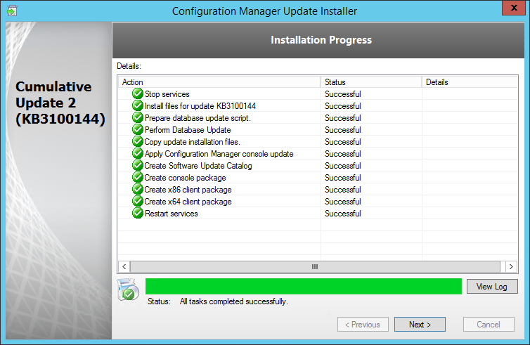 SCCM 2012 R2 SP1 CU2 Installation guide