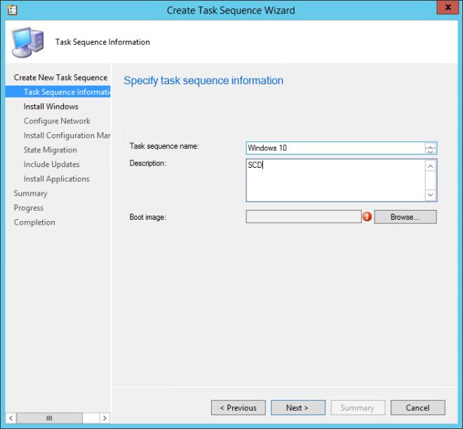 SCCM Windows 10 Deployment | Create SCCM Windows 10 Task Sequence