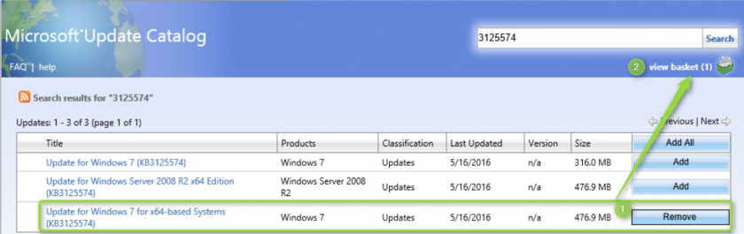 SCCM Add Microsoft Update Catalog to WSUS Server