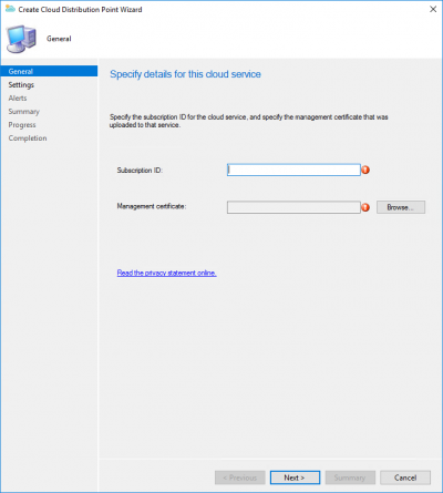 How to install an SCCM Cloud Distribution Point