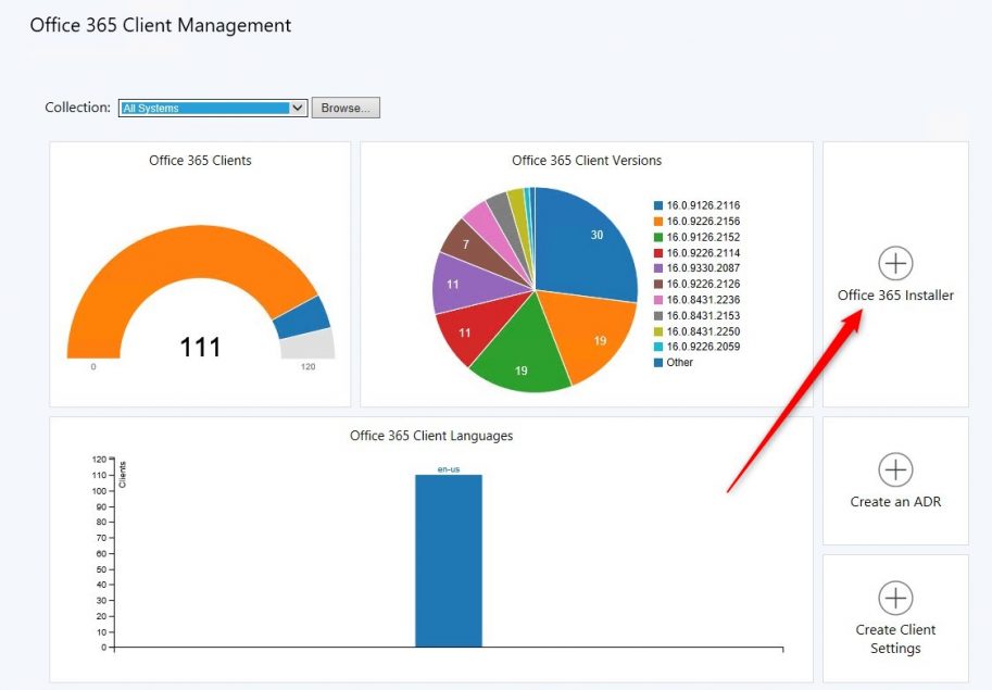 Create Office 365 Installer using SCCM