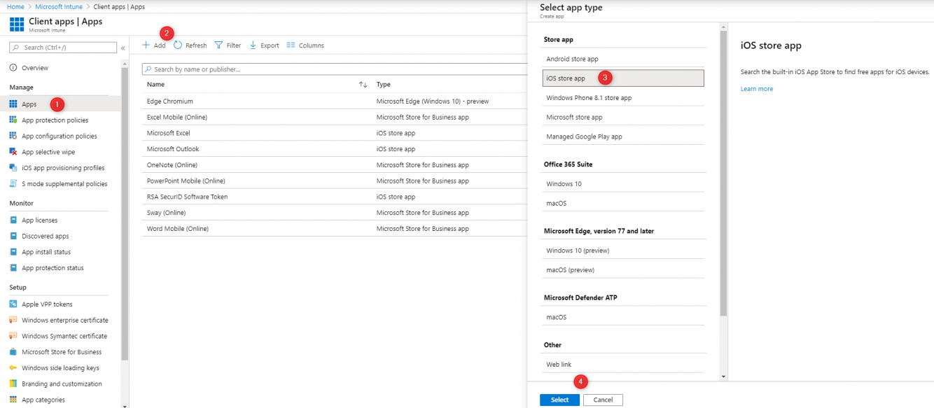 Deploy Microsoft Authenticator app using Microsoft Intune