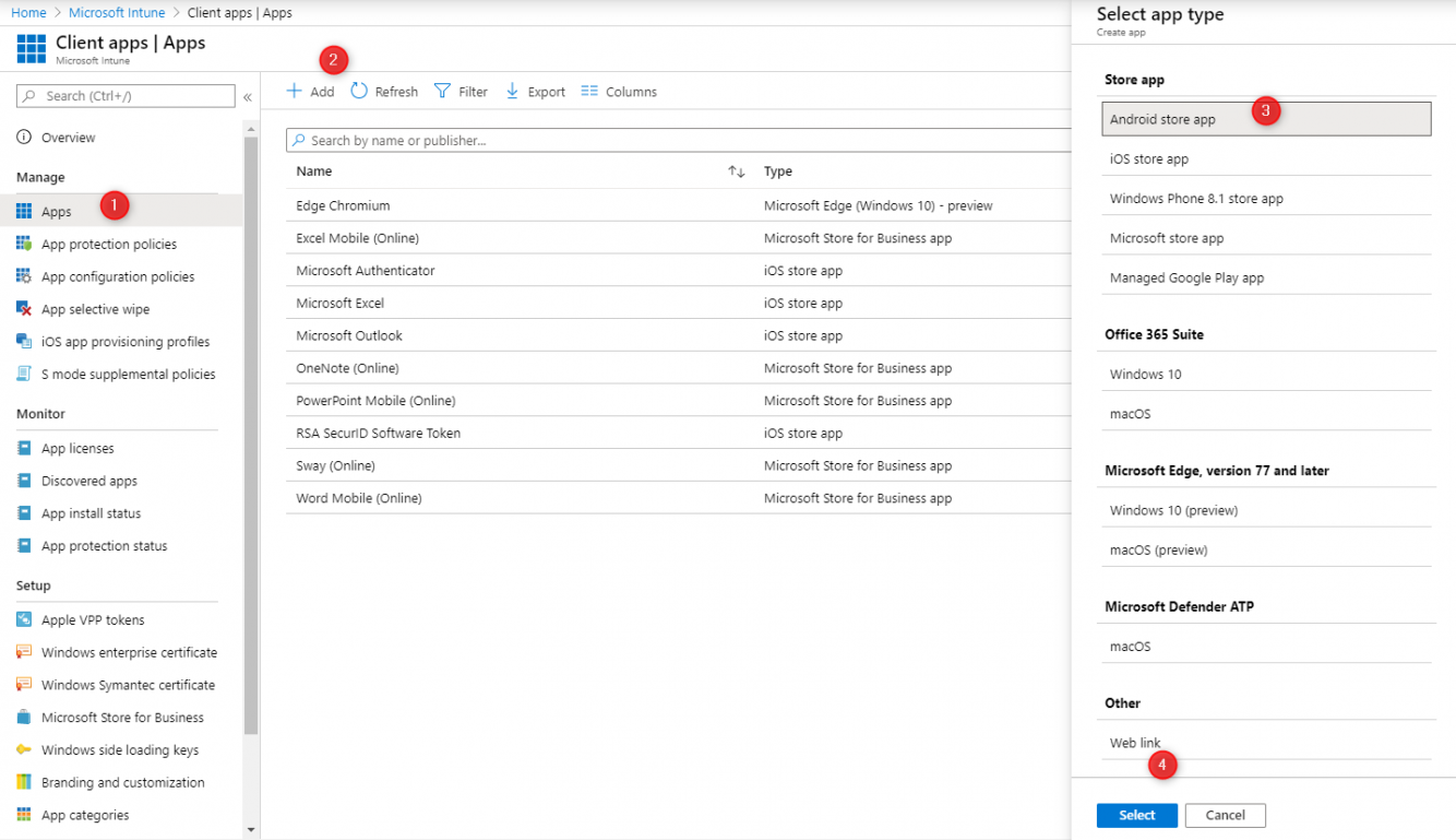 Deploy Microsoft Authenticator app using Microsoft Intune