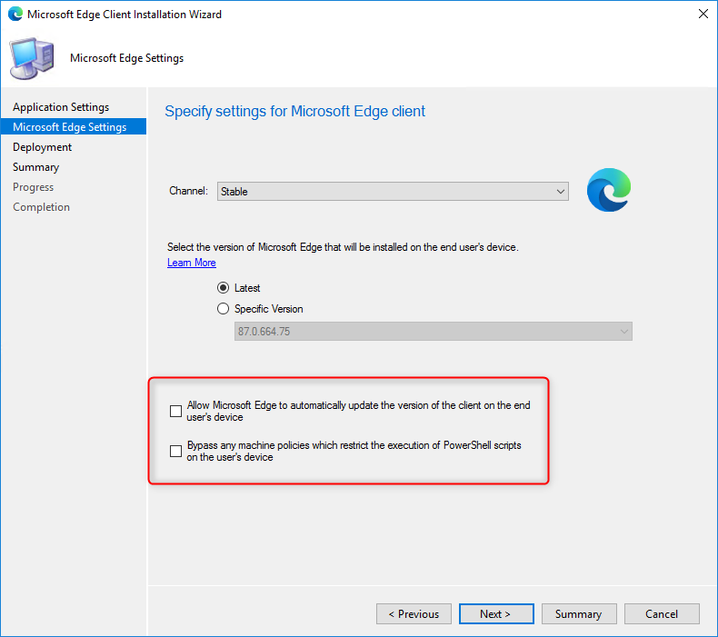 Deploy Microsoft Edge and Manage Edge Updates using SCCM or Intune