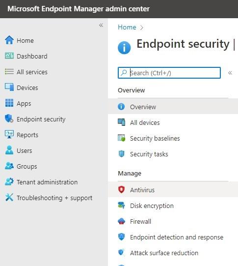 Microsoft Defender Endpoint Security