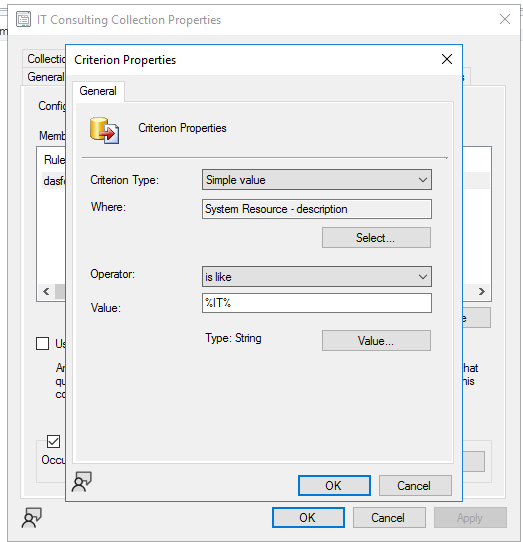 SCCM active directory attributes