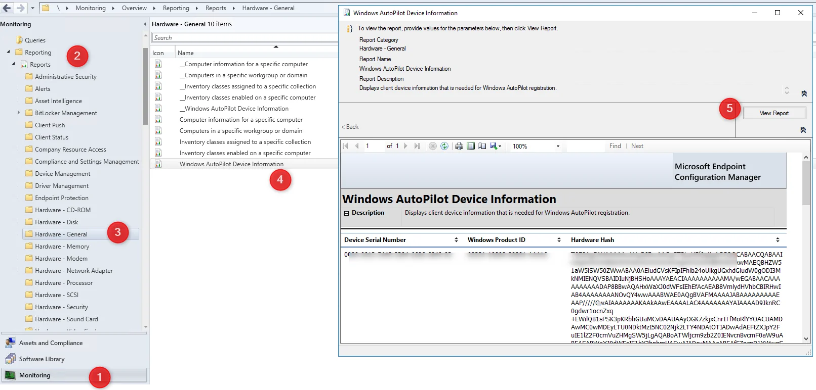 Endpoint Manager Autopilot device import