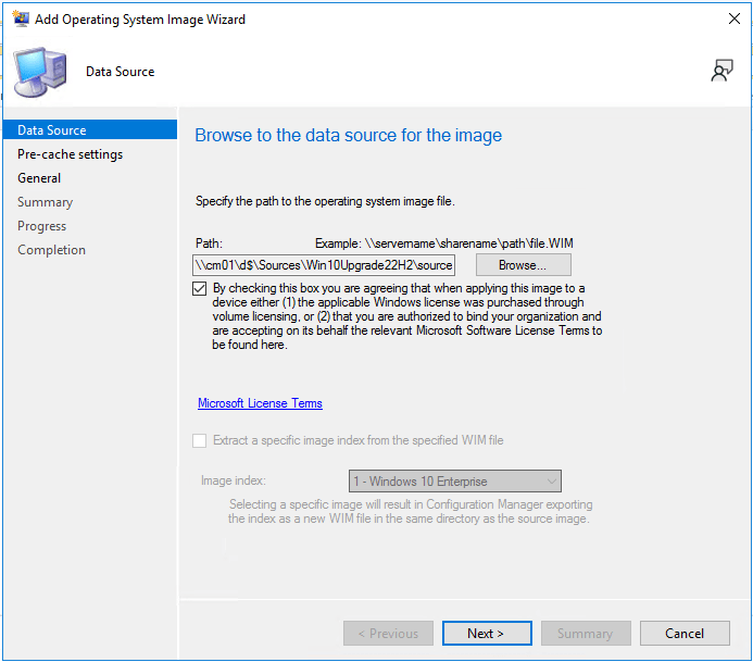 SCCM Windows 10 22H2