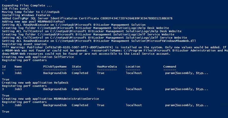 SCCM MBAM integration