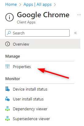 Uninstall Intune app