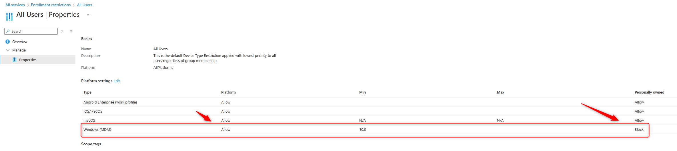 Intune Error 80180014