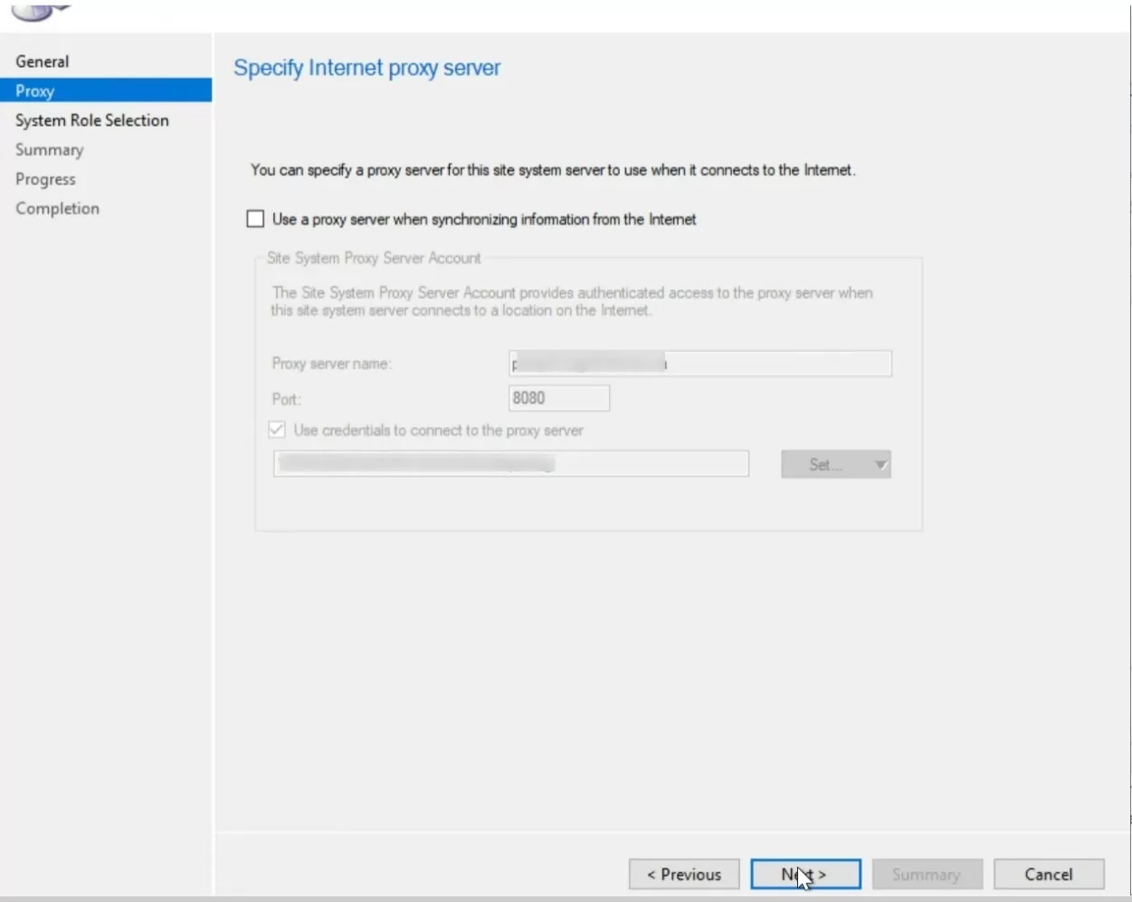 SCCM SSRS 2022