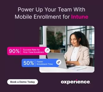 Intune Enrollment Oxperience