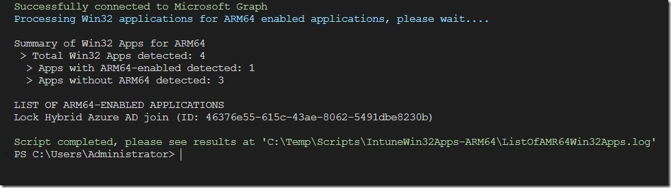 Intune ARM64 Win32 apps
