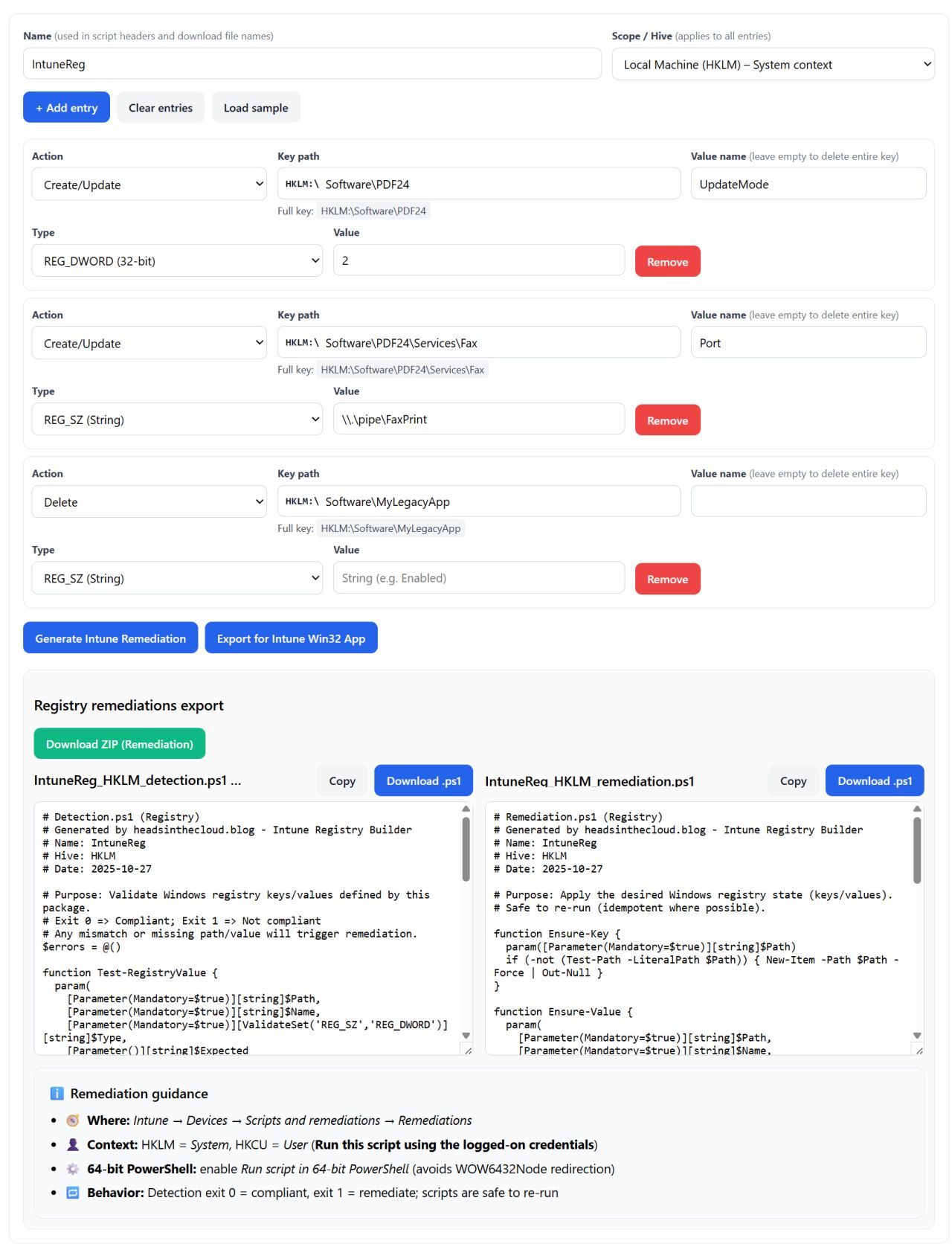 Intune Community Tools 2025