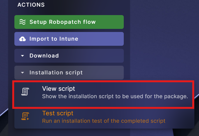 Robopack Application guide