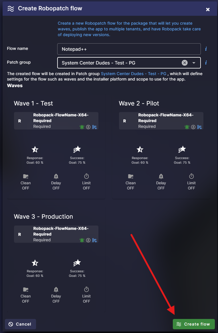 Robopack Application guide