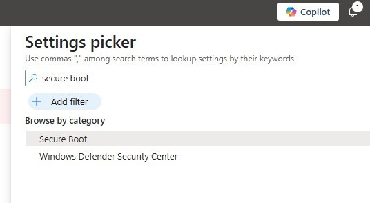 Intune Secure Boot Certificate