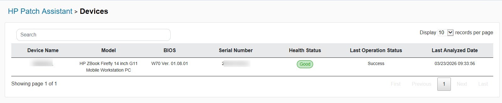 SCCM HP MIK BIOS update