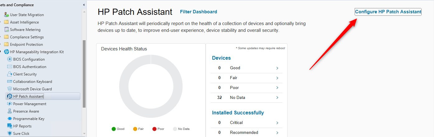 SCCM HP MIK BIOS update