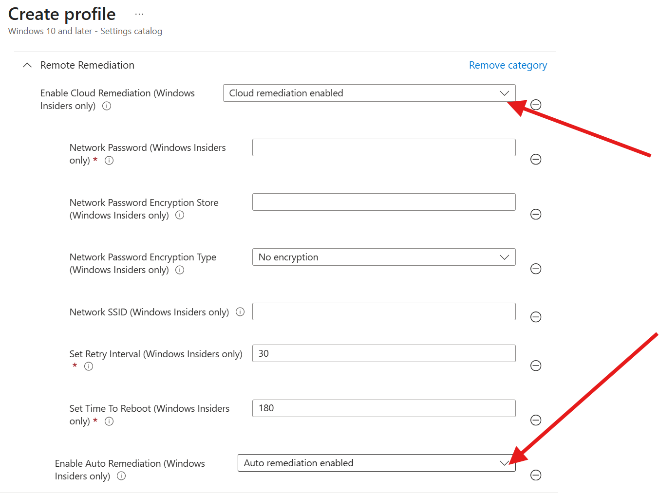 Intune Quick Machine Recovery
