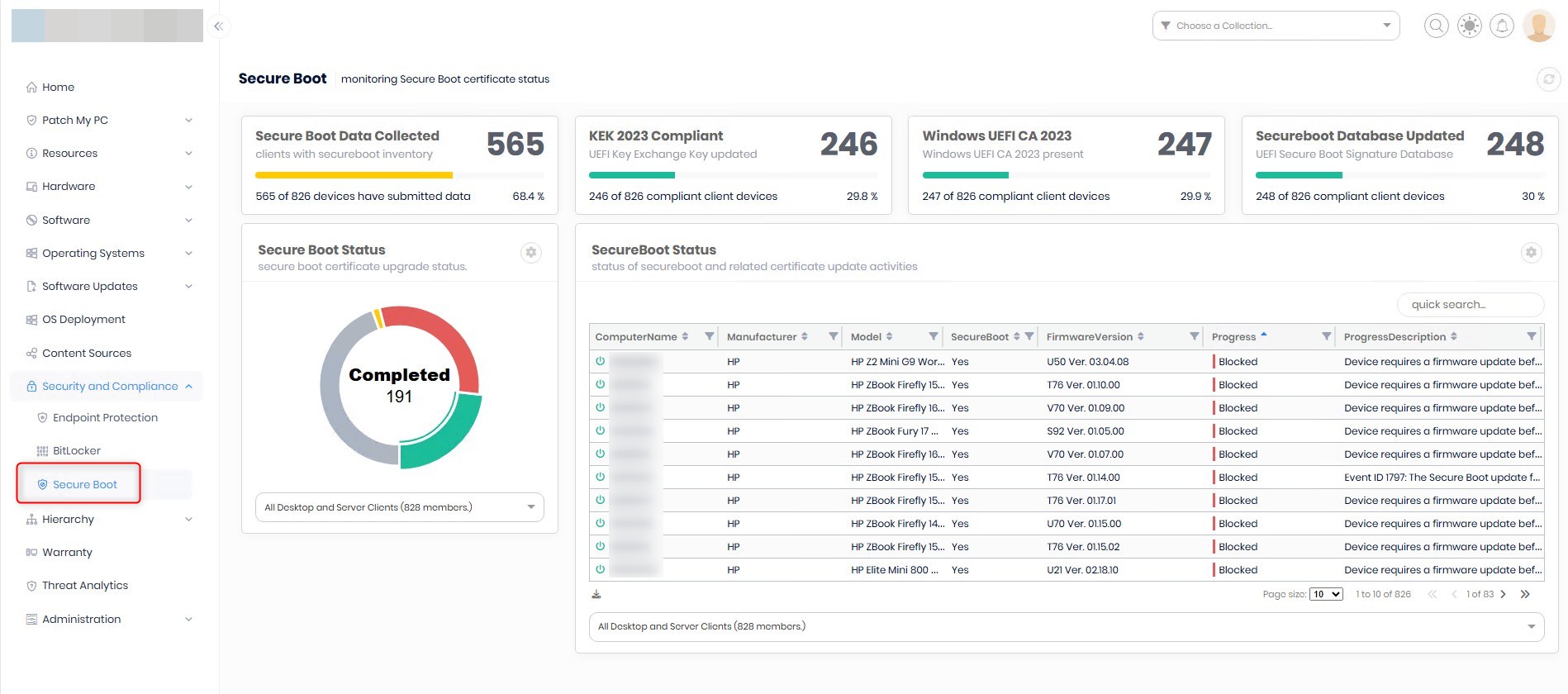 Patch My PC Advanced Insight Secure boot 