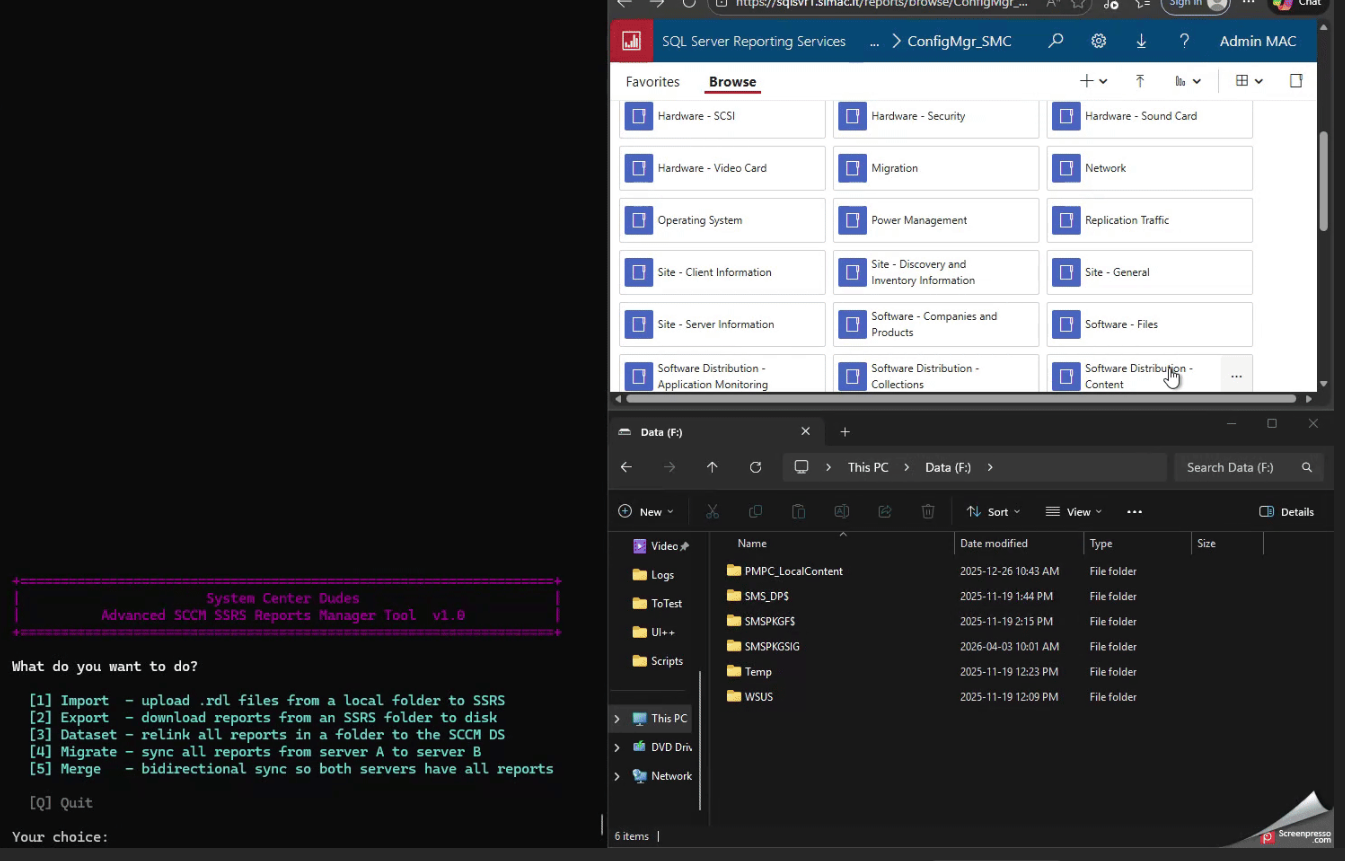 OSD Task Sequence information