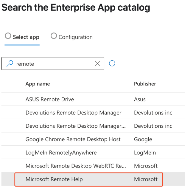 Intune Remote Help