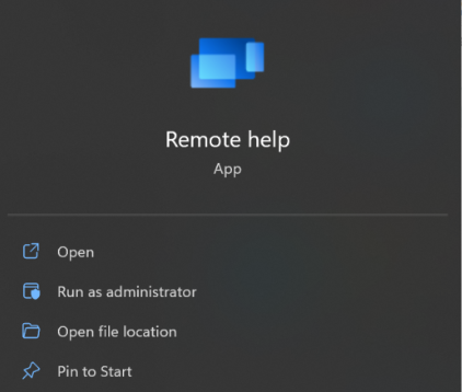 Intune Remote Help