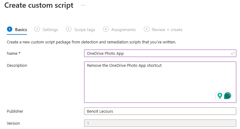 Intune Onedrive Photo app