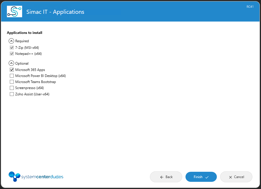 TSDude Task Sequence UI